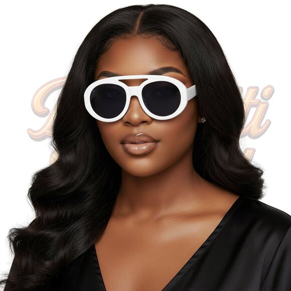 Eyebeam Oversized Aviator Sunglasses Unisex Flat Top UV Protection Shades BPC - Picture 12 of 16